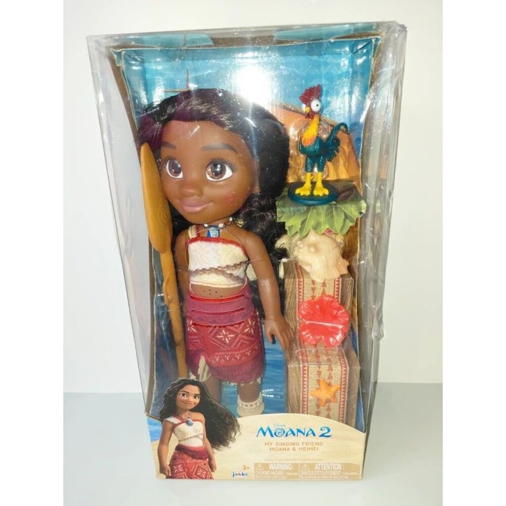 NWT Disney Moana 2 Fashion Doll 11" Core Doll Removable Outfit Mattel
